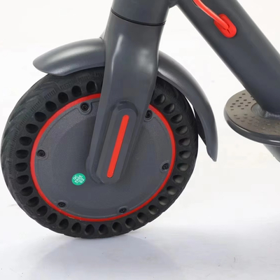 Off-Road Wide Tire 350W Folding Electric Scooter with Powerful Lithium Battery and 30km Range per Charge