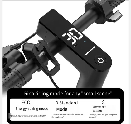 Off-Road Wide Tire 350W Folding Electric Scooter with Powerful Lithium Battery and 30km Range per Charge