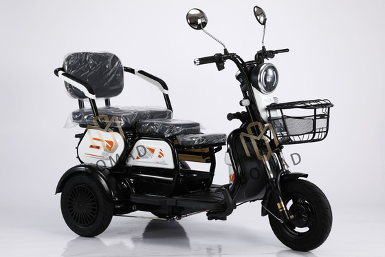 50-70km Driving Mileage 2024 Electric Tricycle Motorcycle Bike for 3 Passengers