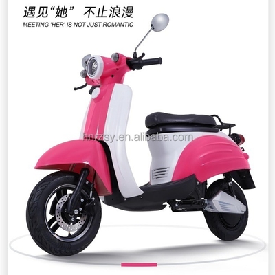 60v 72v 1000w Electric Motor Motorcycle 2 Person Electric Moped Scooters with 10 Inch Aluminum Wheel Hub and 100kg Load