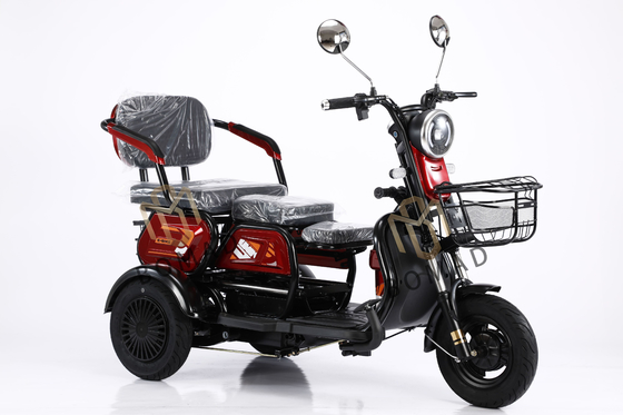 50-70km Driving Mileage 2024 Electric Tricycle Motorcycle Bike for 3 Passengers