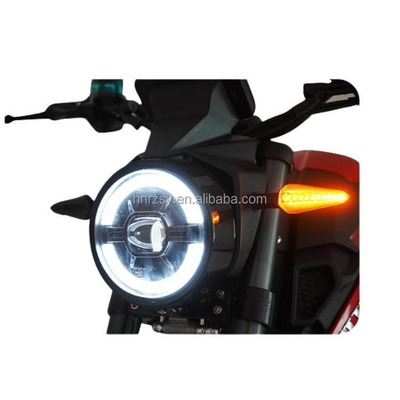 72v 3000w Electric Motorcycle 2 Person Electric Moped Scooters with High Speed of 80km/h and 17 Inch Aluminum Wheel Hub