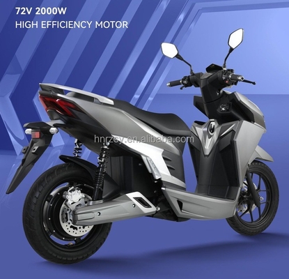 High Speed 72v 2000w Electric Moped Scooters with 14 Inch Electric Machinery and 72v14 Pipe Current Limiting Controller