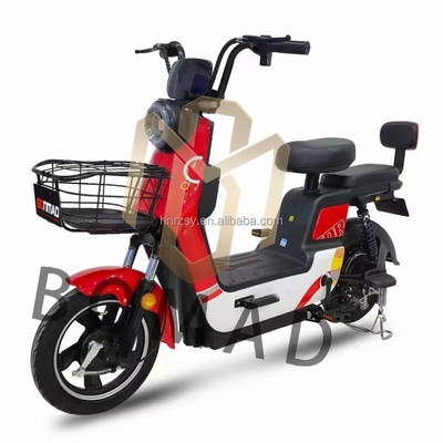 48V 350W National Standard Electric Scooter with 3 Speed Gears and Brake Line Braking System