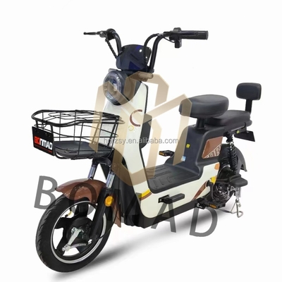48V 350W National Standard Electric Scooter with 3 Speed Gears and Brake Line Braking System