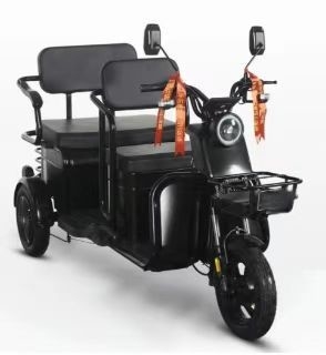 Closed Semi-Closed Electric Tricycle with 10-15° Grade Ability and 5-7h Charge Time