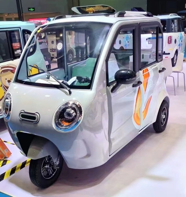 15-20° Grade Ability Semi-Closed Electric Three-Wheeled Motorcycle for Passenger Transportation