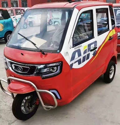 Electric Three Wheel Motorcycle with Closed Body Type and Voltage 60V Powered by Lithium Battery