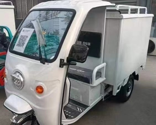 Electric Cargo Tricycle 7-9h Charge Time 15-20° Grade Ability