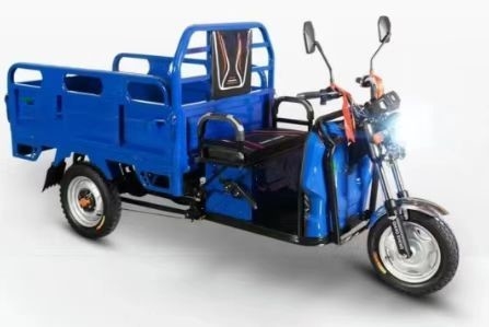 60V Voltage 3-wheel Electric Cargo Motorcycle with Driving Mileage of ≥90km and Durable Design