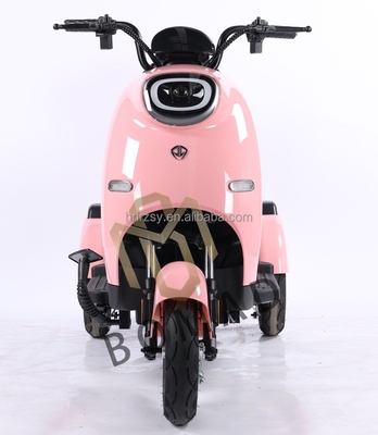 Electric Tricycles 3 Wheel Passenger Adult Electric Tricycle 2 Passengers Driving Mileage 70-90km