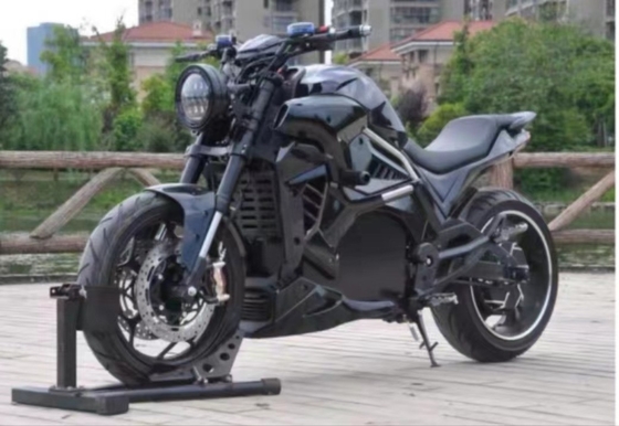 2024 Electric 2 Wheel Racing Motorcycle Max. Speed 72V Voltage 3000w High Power Electric Bicycle Adult Walking Scooter