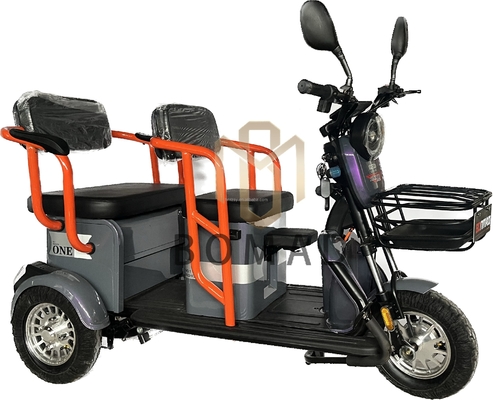 Electric Cargo Tricycles for Adults Curb Weight 200-300kg Driving Mileage 70-90km Sunshade Canopy