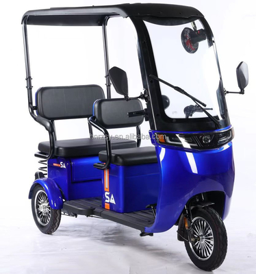 Electric Tricycle Three Wheeler for Adults 48v 60v 72v Payload Capacity ≥400kg Grade Ability ≥25° General Electric