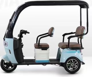 Electric Tricycle Three Wheeler for Adults 48v 60v 72v Payload Capacity ≥400kg Grade Ability ≥25° General Electric