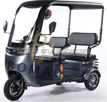 Electric Tricycle Three Wheeler for Adults 48v 60v 72v Payload Capacity ≥400kg Grade Ability ≥25° General Electric
