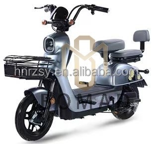 Steel Frame Adult Battery Electronic City Bike 48V 350W Electric Bicycle Sepeda Motor Bike