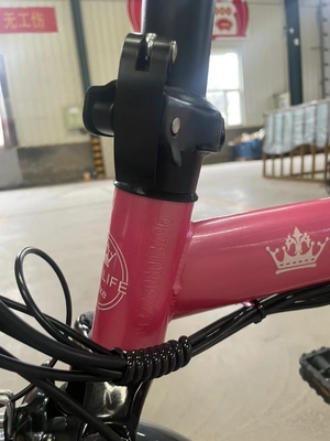 Two-Wheel Foldable Electric Bicycle with Pedal and Electric Light Range per Power 60 km Charging Time 3 hours