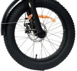 Small Green Chain-Locked Electric Bicycles with Integrated Battery and 60 km Range per Power