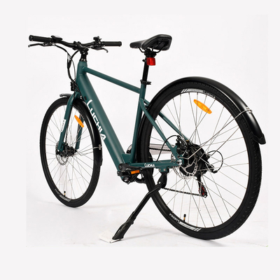 Take Your Off-Road Adventures to the Next Level with this 18 Speed Electric Mountain Bike Featuring 7 Ah Battery Capacity