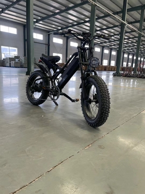 Electric Power Boosted 20 Inch Mountain Electric Bicycle with 18 Speed Gears and 50-60 Nm Torque