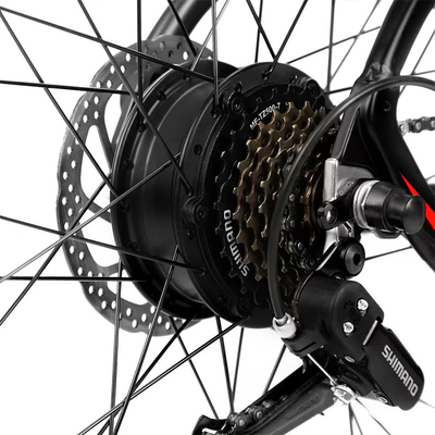 Electric E Bike 48V 350W 10.4AH Long Range E Cycle Bicycle with Integrated Battery