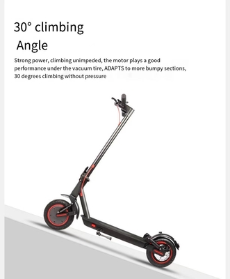 Unisex Applicable Hot 8-inch Aluminum Electric Scooter Foldable and Long-Range Walker with Max Speed 31-40km/h