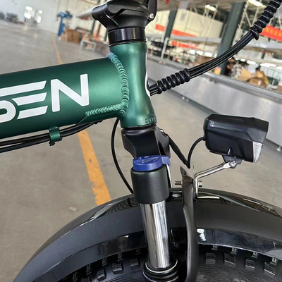 36V Electric Folding Bicycle Chain Lock Electric Car with Design and Tire Width 26*2.6