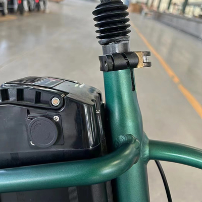36V Electric Folding Bicycle Chain Lock Electric Car with Design and Tire Width 26*2.6