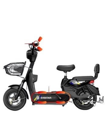 Speed 2024 Electric Bicycle White Aluminum Alloy Frame with Display and Max Speed 30-50Km/h