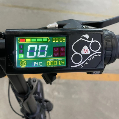 Folding Electric Bicycle 350W Scooting Battery Car with Aluminum Alloy Frame and 11Ah Battery Capacity