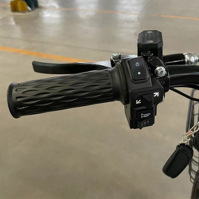 Fat Tire Mountain Bike 26 Inch Lithium Battery 7 Speed 200kg for Range per Power 60 km and Motor position Central Motor