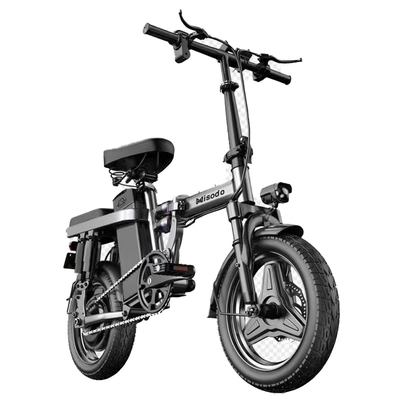 20*4.0'' Fat Tire 7 Speed 38km/H 48v/20ah Hidden Lithium Battery Aluminum Alloy Frame Electric Folding Bike for City Road