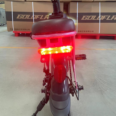 Down Tube Battery 14 Inch Folding Electric Bike Bicycle 48v 350w Fat Tire Electric Cycle with 7 Speed Gears