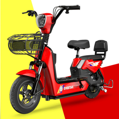 Electric City Bike 26inch Fat Tire Electric Bicycle with Customized Color and Power Supply Lithium Battery