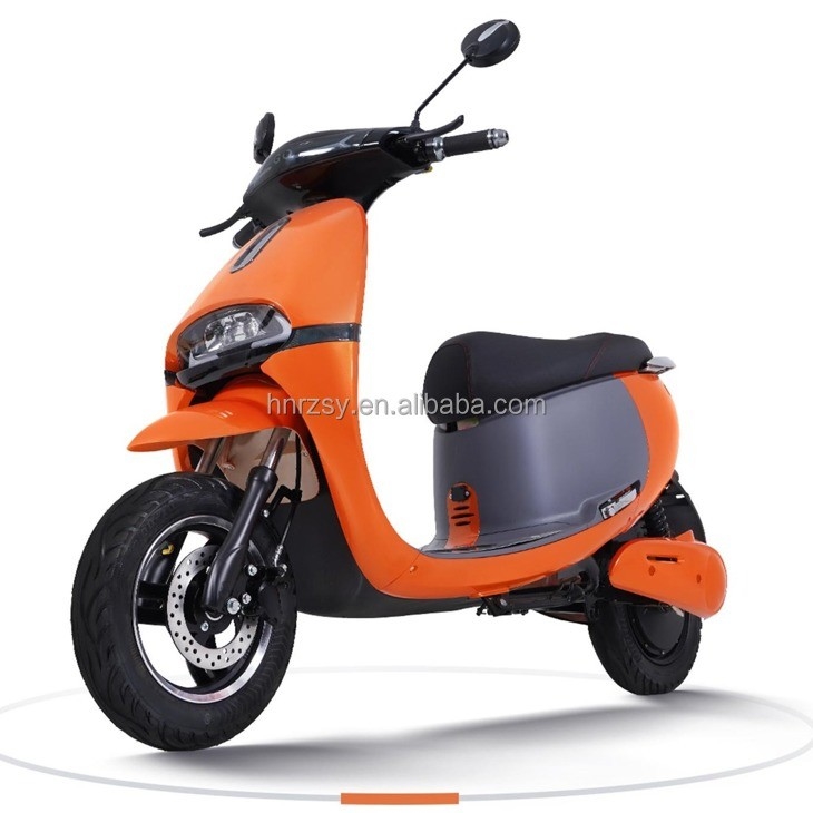 2024 60v 72v 1000w Electric Motor Motorcycle 2 Person Electric Moped Scooters for City Commuting Load 100kg Speed 45km/h