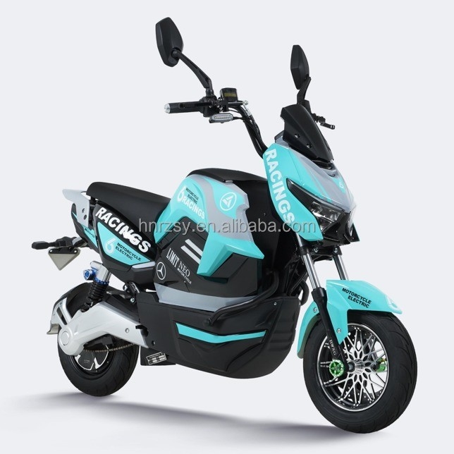 Best 72v 3000w Electric Motorcycle 2 Person Electric Moped Scooters Motor and 1650*715*1000mm with Climbing Angle of 12
