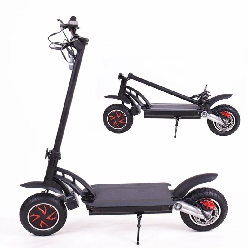 Max Load 200kg 800w 48v 11-Inch Foldable Off-Road Electric Scooter for Fast Speed 50km/H Powerful Electronic Scooter Adults