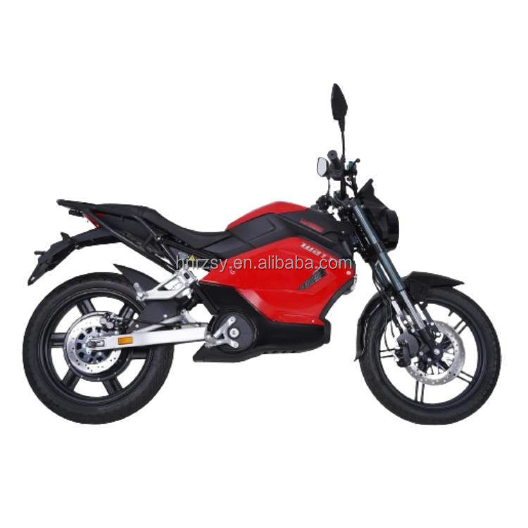 72v 3000w Electric Motorcycle 2 Person Electric Moped Scooters with High Speed of 80km/h and 17 Inch Aluminum Wheel Hub