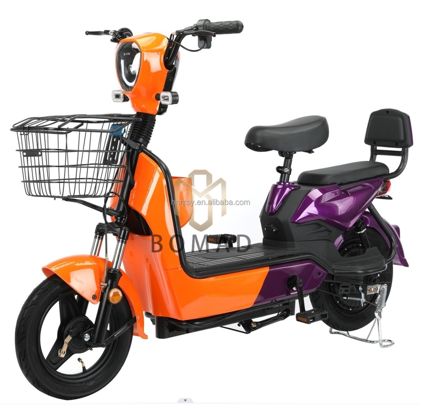 Minibike/Pocketbikes Electric Motorbike 48v 350w National Standard Electric Scooter Bicycle Down Tube Battery