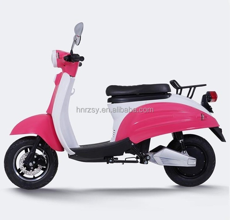 2024 60v 72v 1000w Electric Motor Motorcycle 2 Person Electric Moped Scooters with Lead Acid Battery