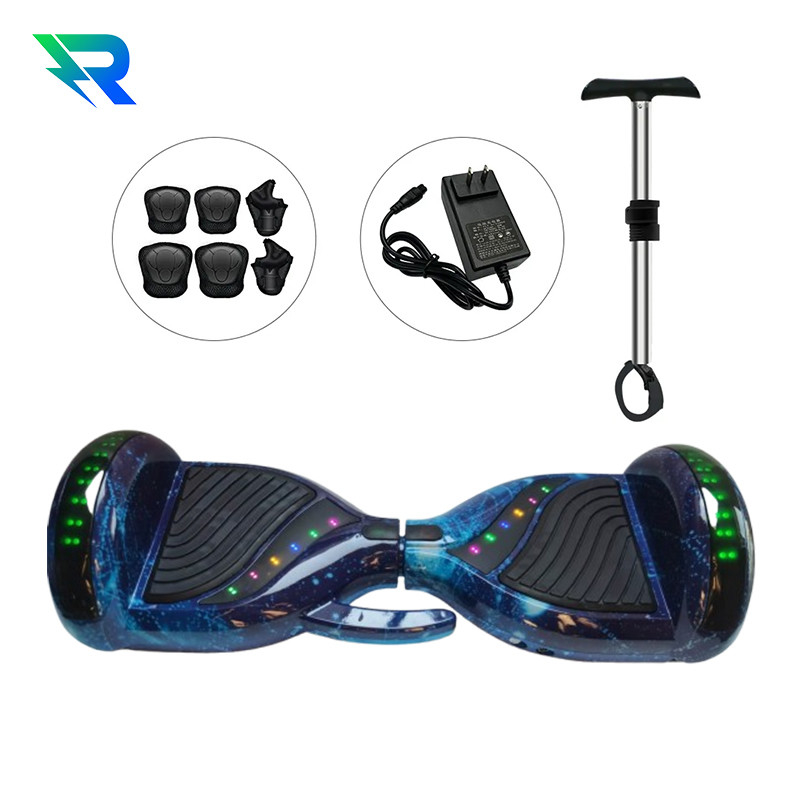 5-10KM Range Per Charge 6.5inch Electric Self-Balancing Scooters Bluetooth Colorful 2 Wheels Kids Electric Hover Board