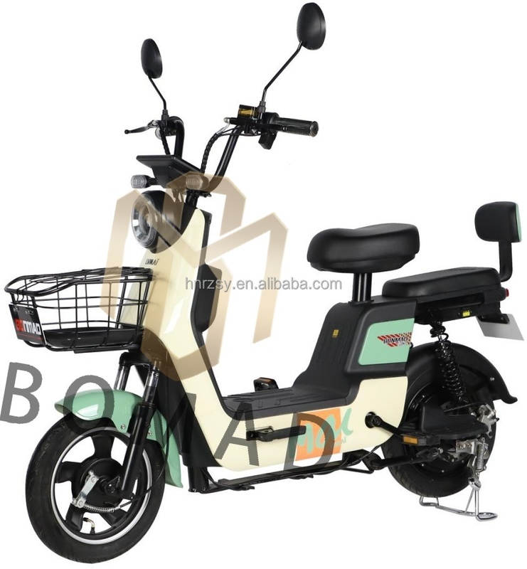 48V 350W National Standard Electric Scooter with 3 Speed Gears and Brake Line Braking System