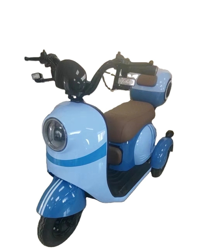 Electric Tricycle for Leisure and Passenger Grade Ability 10-15° Driving Mileage 50-70km Hot Small Scooter
