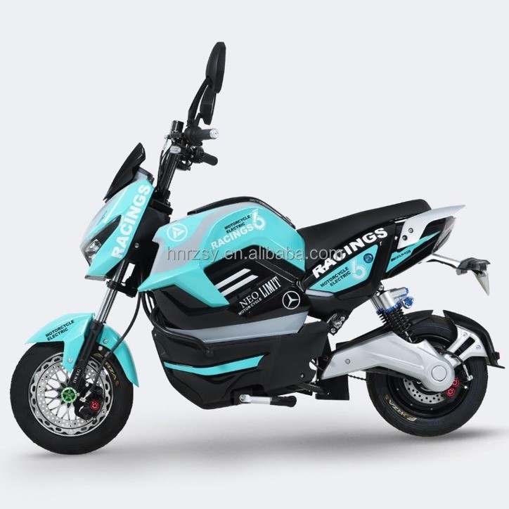 8000w Power Motor and Lithium Battery Electric Racing Motorcycles for Adults 1650*715*1000mm Load 150kg