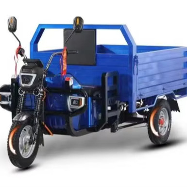 60V Voltage 3-wheel Electric Cargo Motorcycle with Driving Mileage of ≥90km and Durable Design