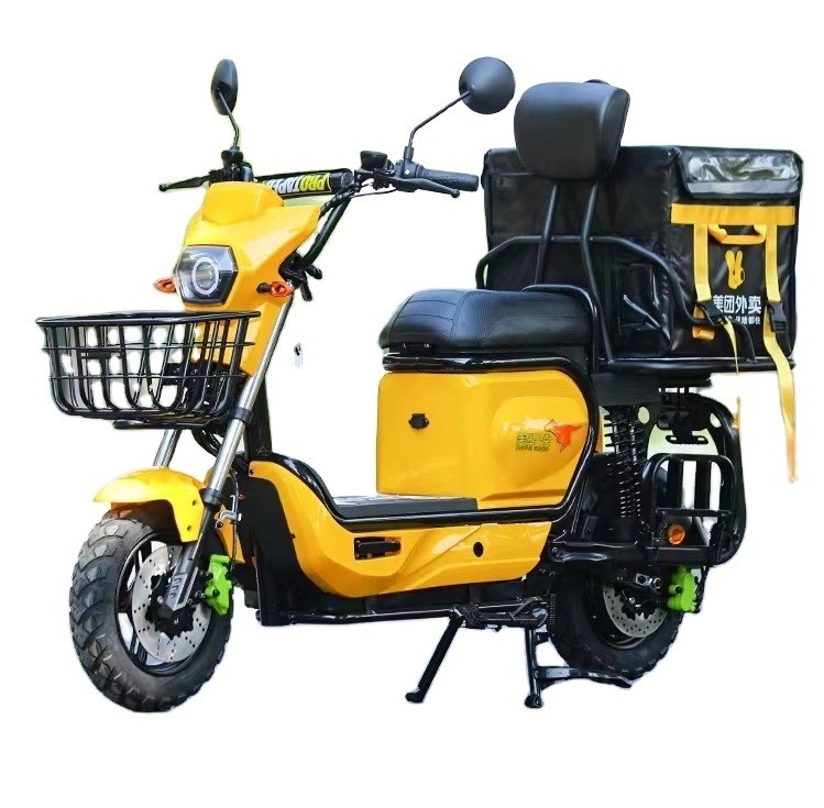60V Electric Motorcycle Delivery Two-Wheeler Max. Speed 40 60km/h Electric Car