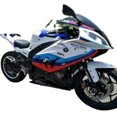 2024 Electric 2 Wheel Racing Motorcycle Max. Speed 72V Voltage 3000w High Power Electric Bicycle Adult Walking Scooter
