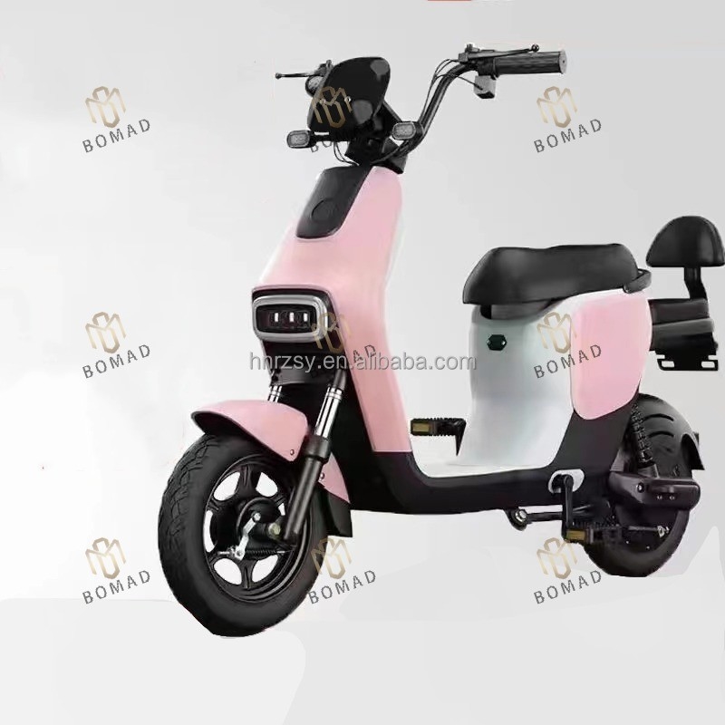 Electric Bike Scooter Moped with 1480*360*830mm  48V Voltage