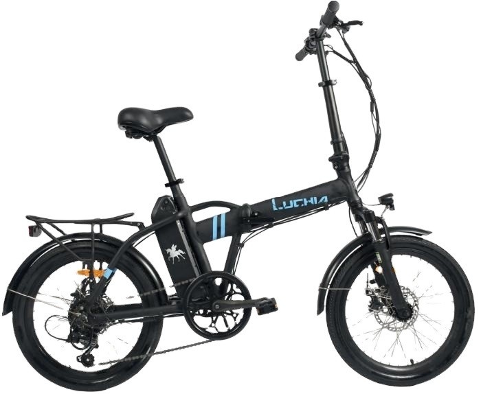 Electric Automatic Driving 500w Folding Pedal Chain Type Leisure Bicycle with Integrated Battery and Rear Hub Motor